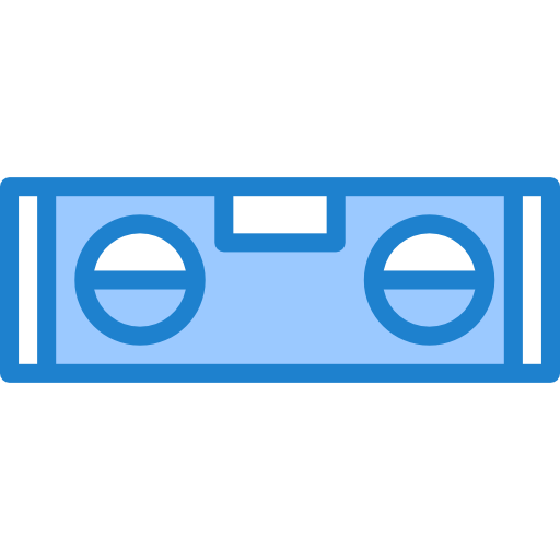 수평 srip Blue icon