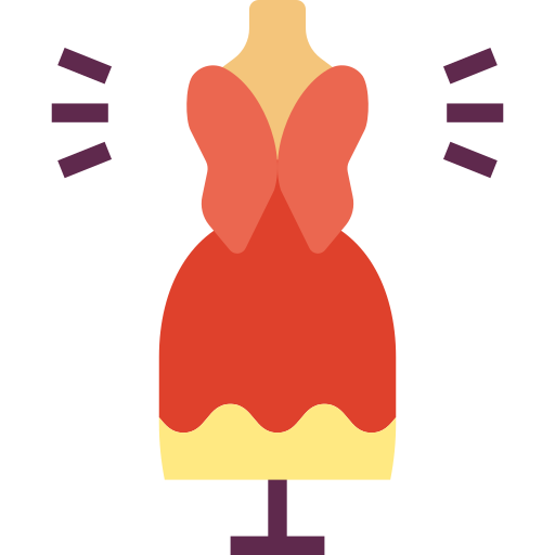 ウェディングドレス Aphicon Flat icon