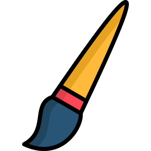 szczotka Generic color lineal-color ikona