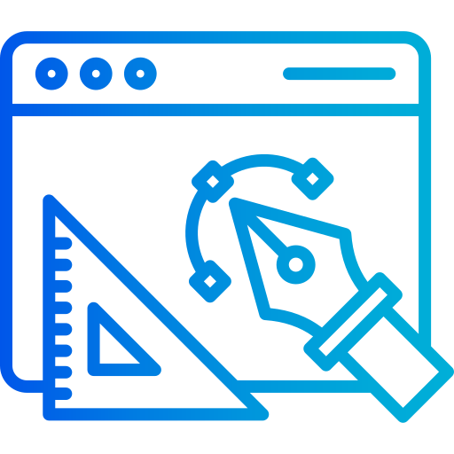 grafikdesign Generic gradient outline icon