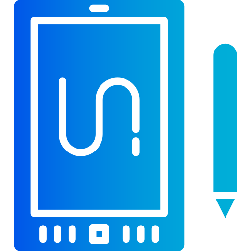 태블릿 Generic gradient fill icon