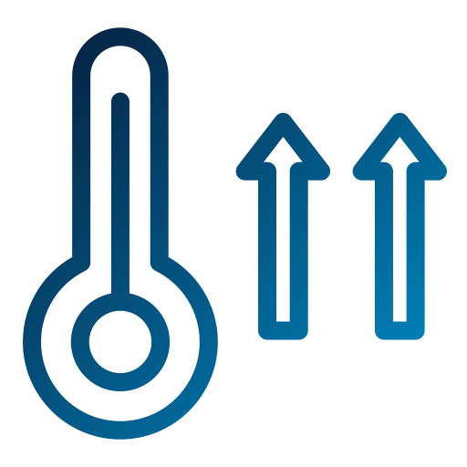 Temperature Generic gradient outline icon