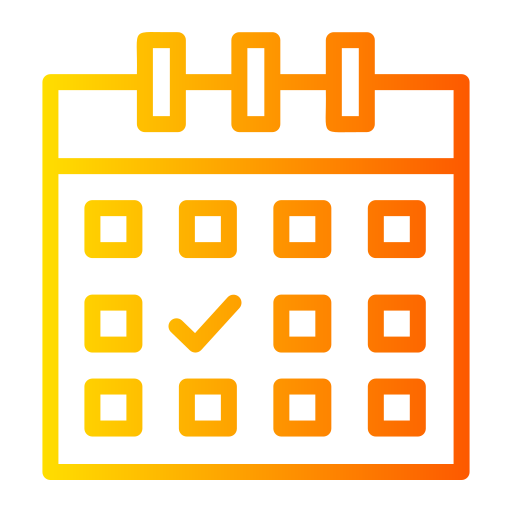 Booking Generic gradient outline icon