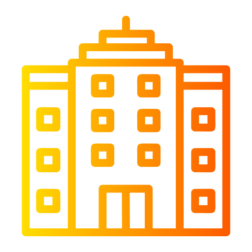 hotel Generic gradient outline icon