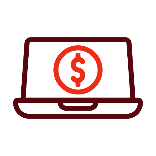 Online banking Generic color outline icon