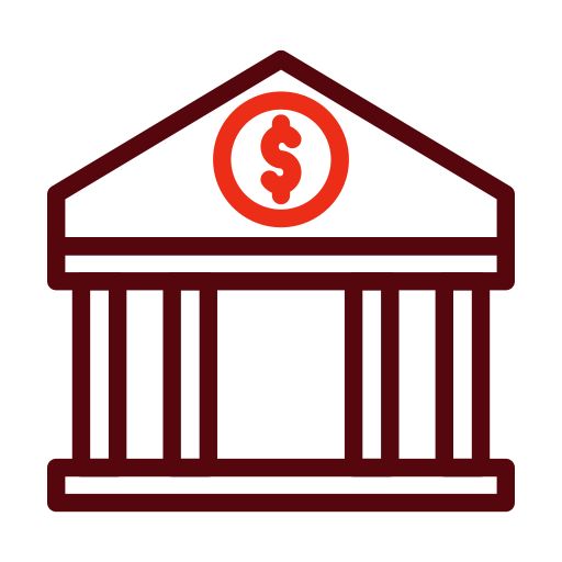 Банковская система Generic color outline иконка