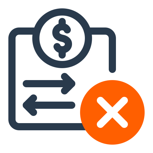 Rejected payment Generic color lineal-color icon