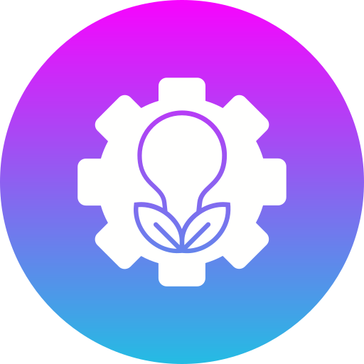Green technology Generic gradient fill icon