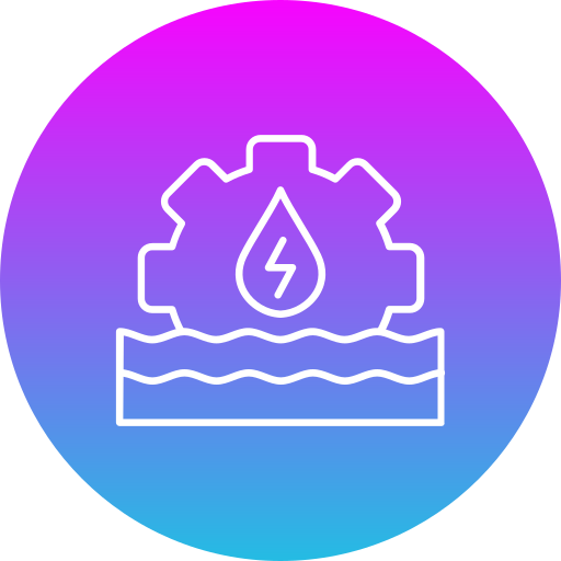 waterkracht Generic gradient fill icoon
