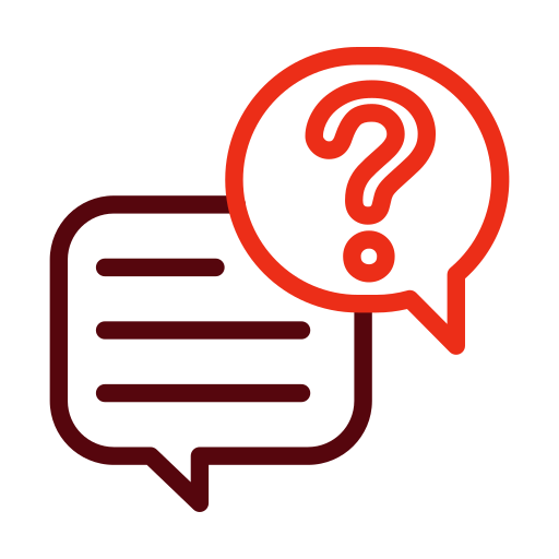 Question and answer Generic color outline icon