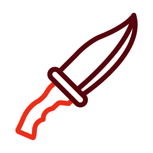 cuchillo Generic color outline icono