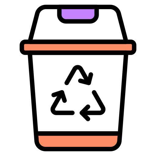 papierkorb Generic color lineal-color icon