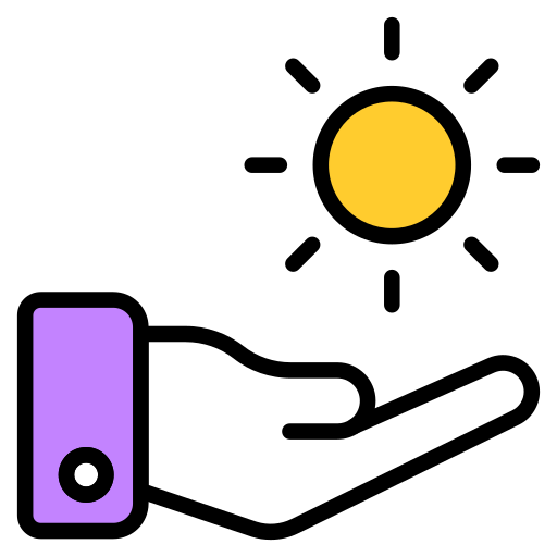 energia słoneczna Generic color lineal-color ikona