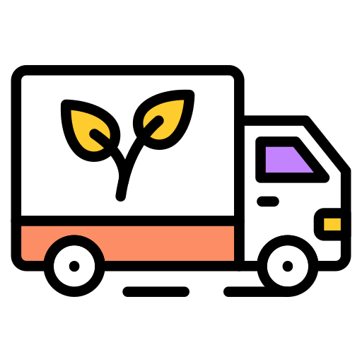 eco-vrachtwagen Generic color lineal-color icoon