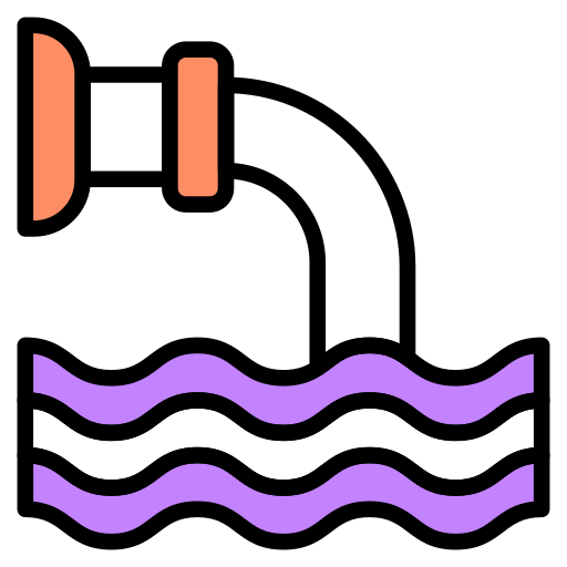 Águas residuais Generic color lineal-color Ícone