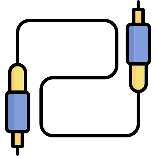 conexión por medio de cables Generic color lineal-color icono