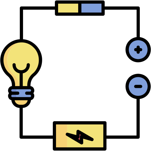 Electric circuit Generic color lineal-color icon
