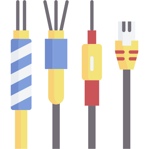 Cable Generic color fill icon