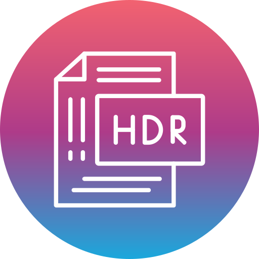 Hdr Generic gradient fill icon