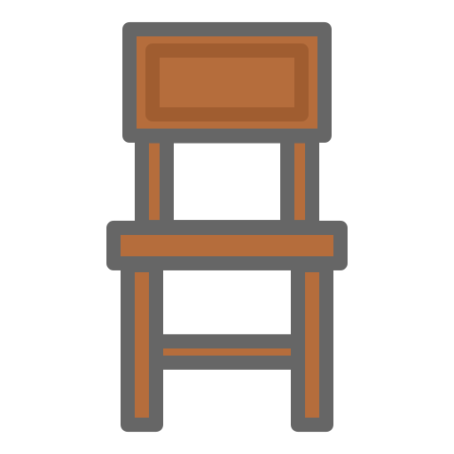 Chair Generic color lineal-color icon