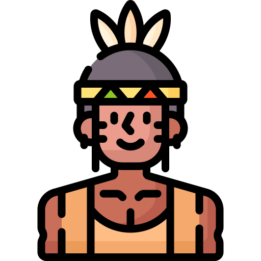Native american Special Lineal color icon