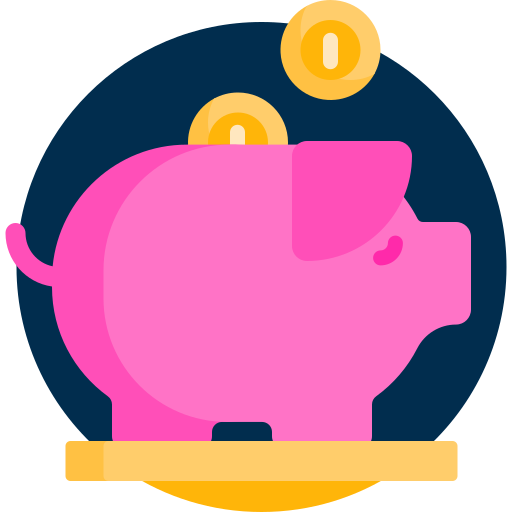 sparschwein Detailed Flat Circular Flat icon