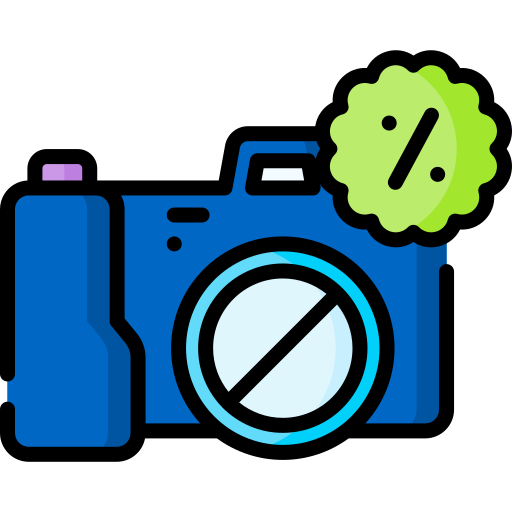 fotoapparat Special Lineal color icon
