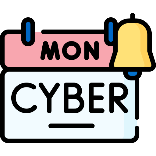 cyber-maandag Special Lineal color icoon