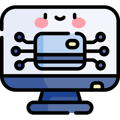 Online payment Kawaii Lineal color icon