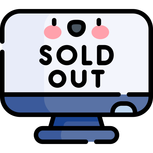 Sold out Kawaii Lineal color icon