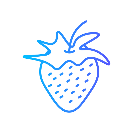 Strawberry Generic gradient outline icon