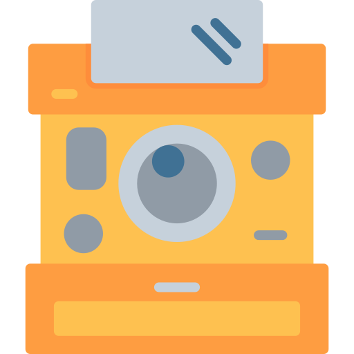 Instant camera Generic color fill icon