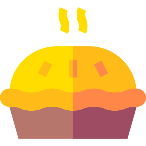 Pie Basic Straight Flat icon