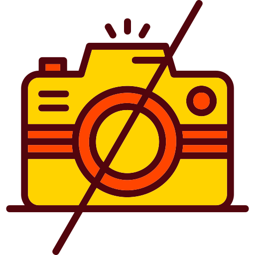 No camera Generic color lineal-color icon