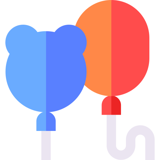 Воздушный шар Basic Straight Flat иконка