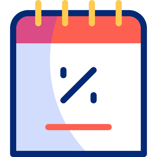 Календарь Basic Accent Lineal Color иконка