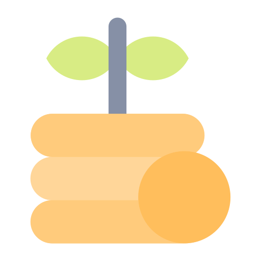 Money growth Generic color fill icon