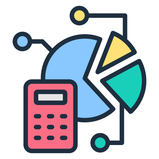 budgeting Generic color lineal-color icona