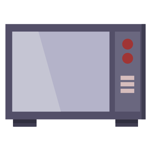 Микроволновая печь Generic color fill иконка