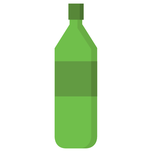 butelka z olejem Generic color fill ikona