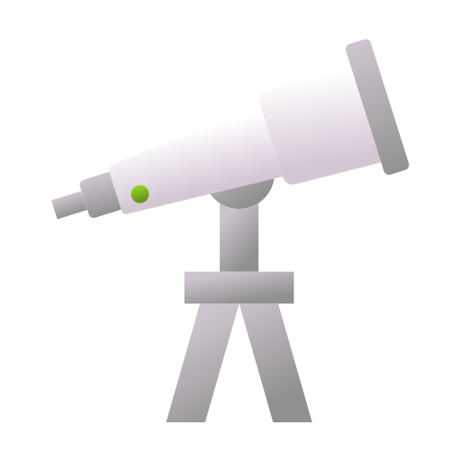 teleskop Generic gradient fill ikona