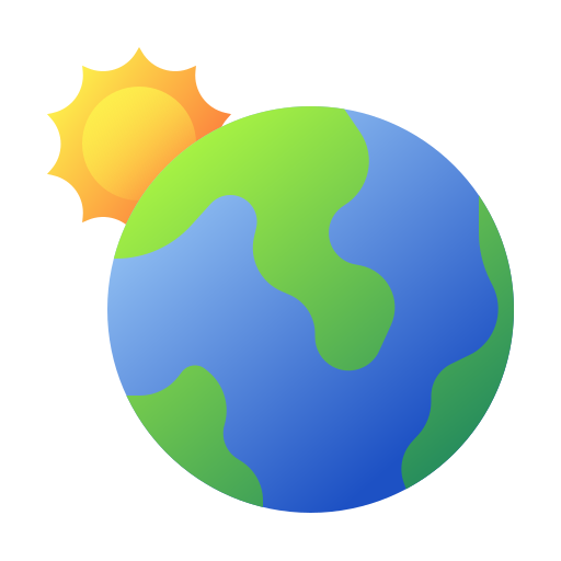 地球 Generic gradient fill icon