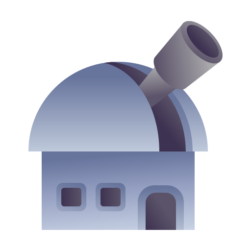Observatory Generic gradient fill icon