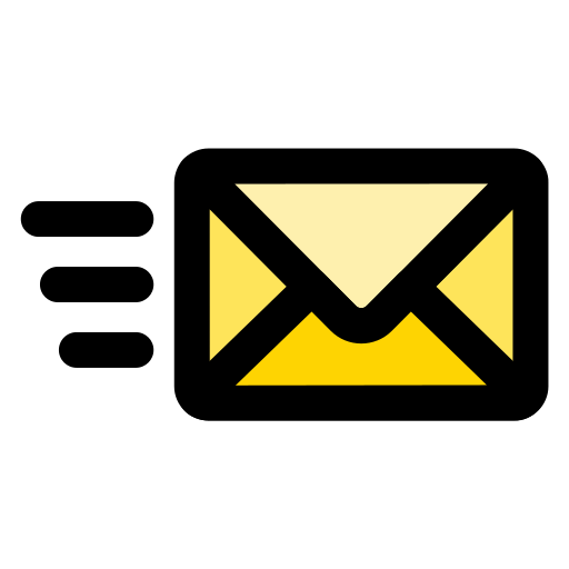 e-mail senden Generic color lineal-color icon