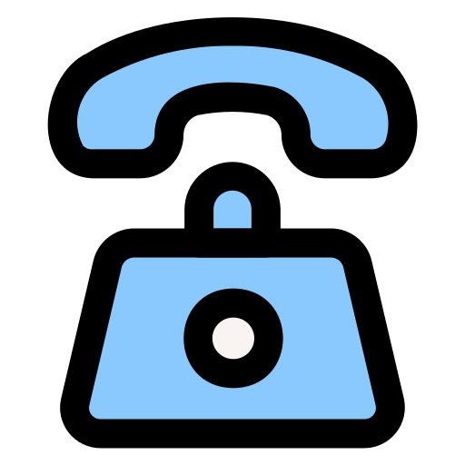 電話 Generic color lineal-color icon