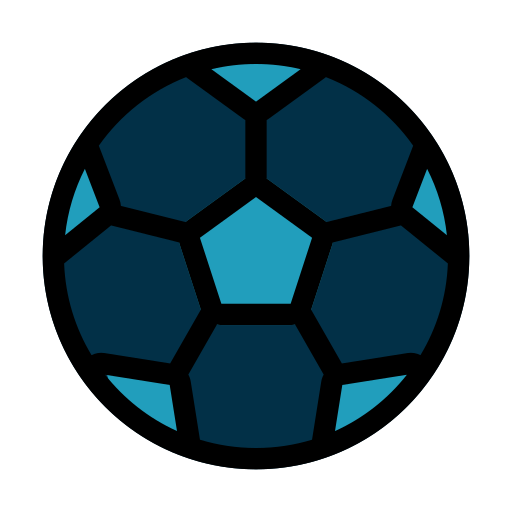 balón de fútbol Generic color lineal-color icono