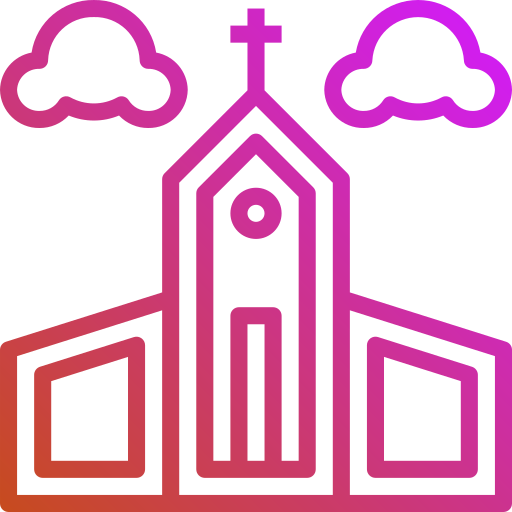 kościół Aphicon Gradient ikona