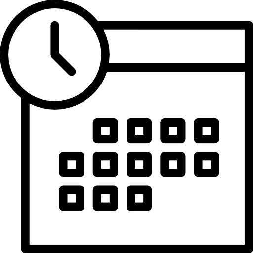 kalendarz srip Lineal ikona