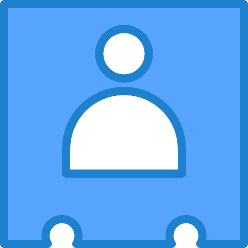 신분증 srip Blue icon
