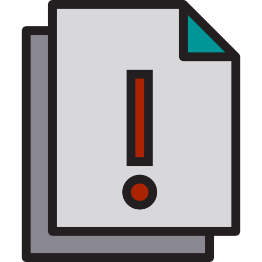 archivos srip Lineal Color icono